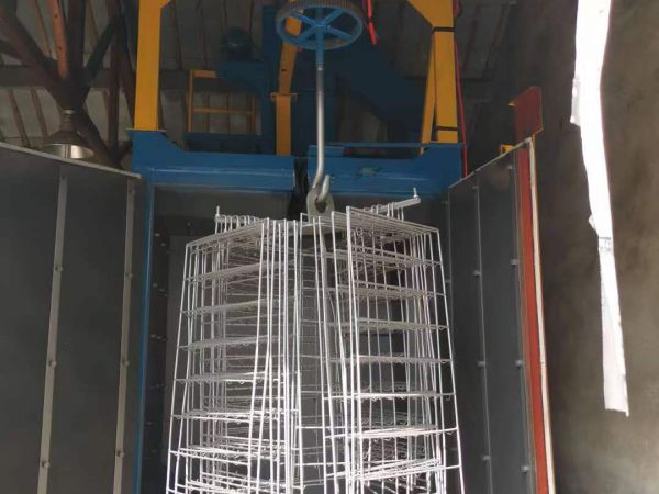 电泳挂具抛丸机