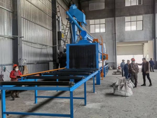 常州喷塑厂-H1815通过式抛丸机