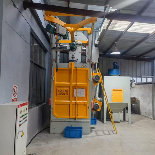 医疗器械-304不锈钢材质双吊钩抛丸机