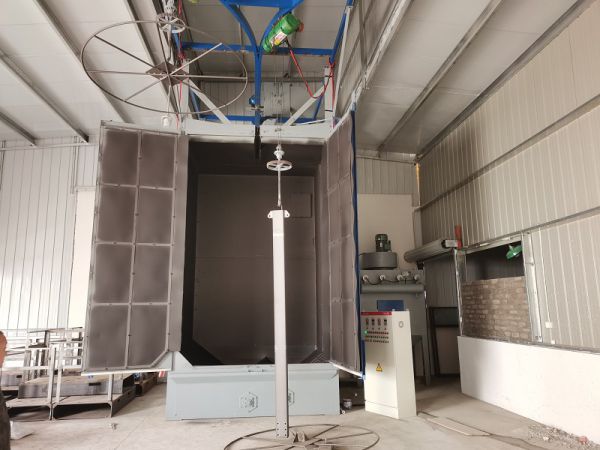 上海-钢材-Q3740双钩抛丸机